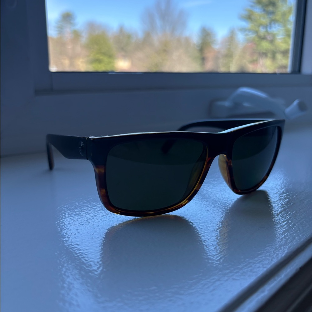 Electric Swingarm Sunglasses half matte black and tortoise